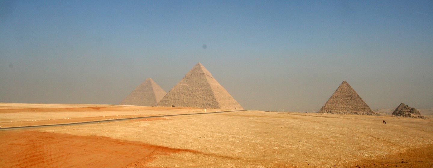 גיזה / מצרים - הפירמידות הגדולות