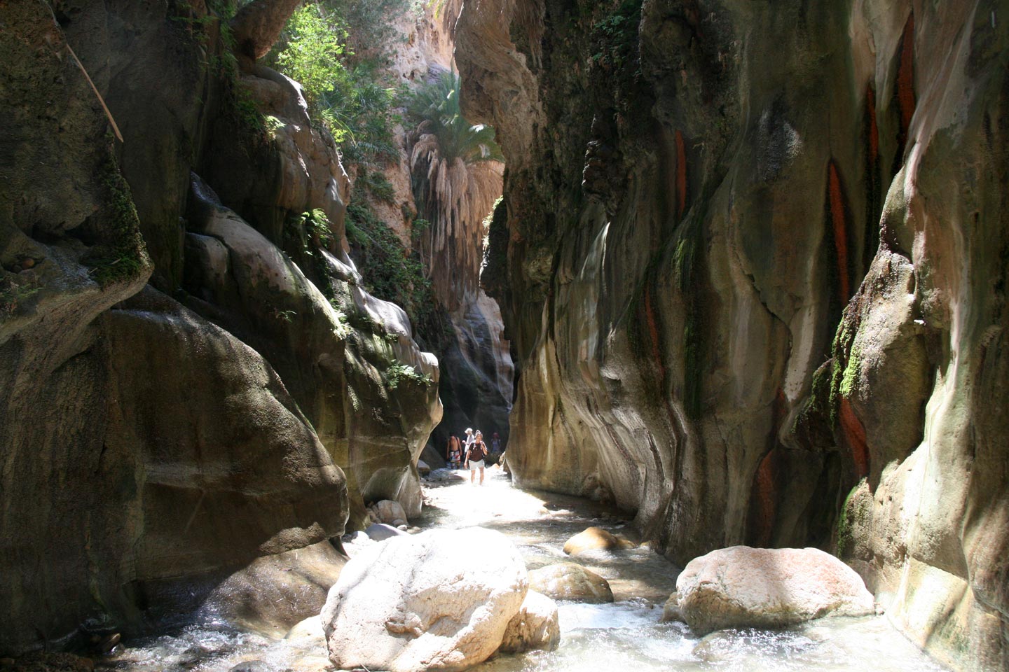 ערוץ נחל בהרי מואב, ירדן