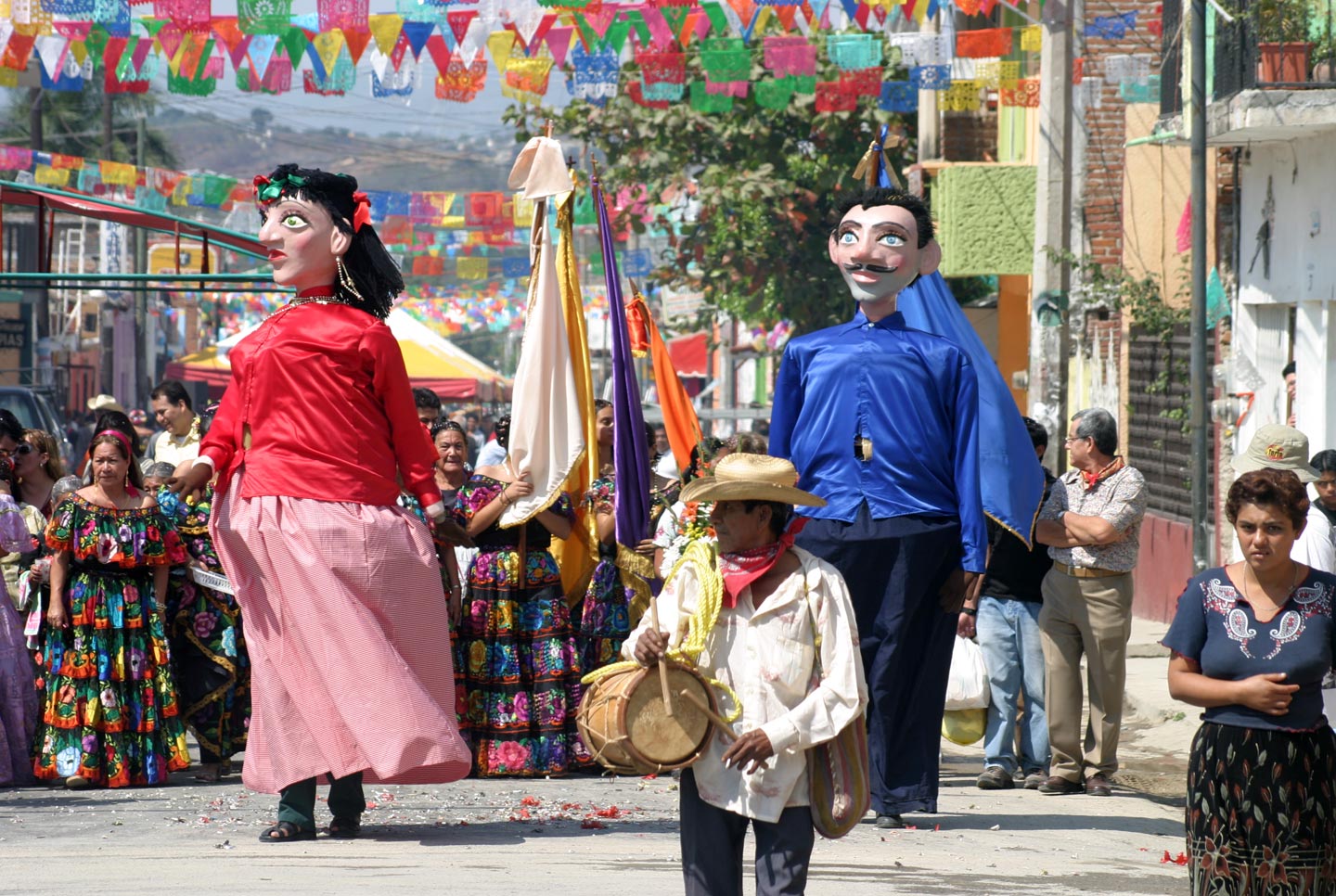 פיאסטה כפרית במקסיקו