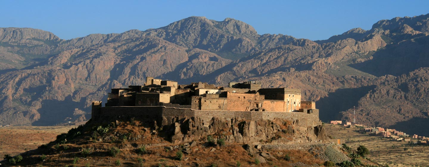 כפר בהרי אנטי אטלס במרוקו