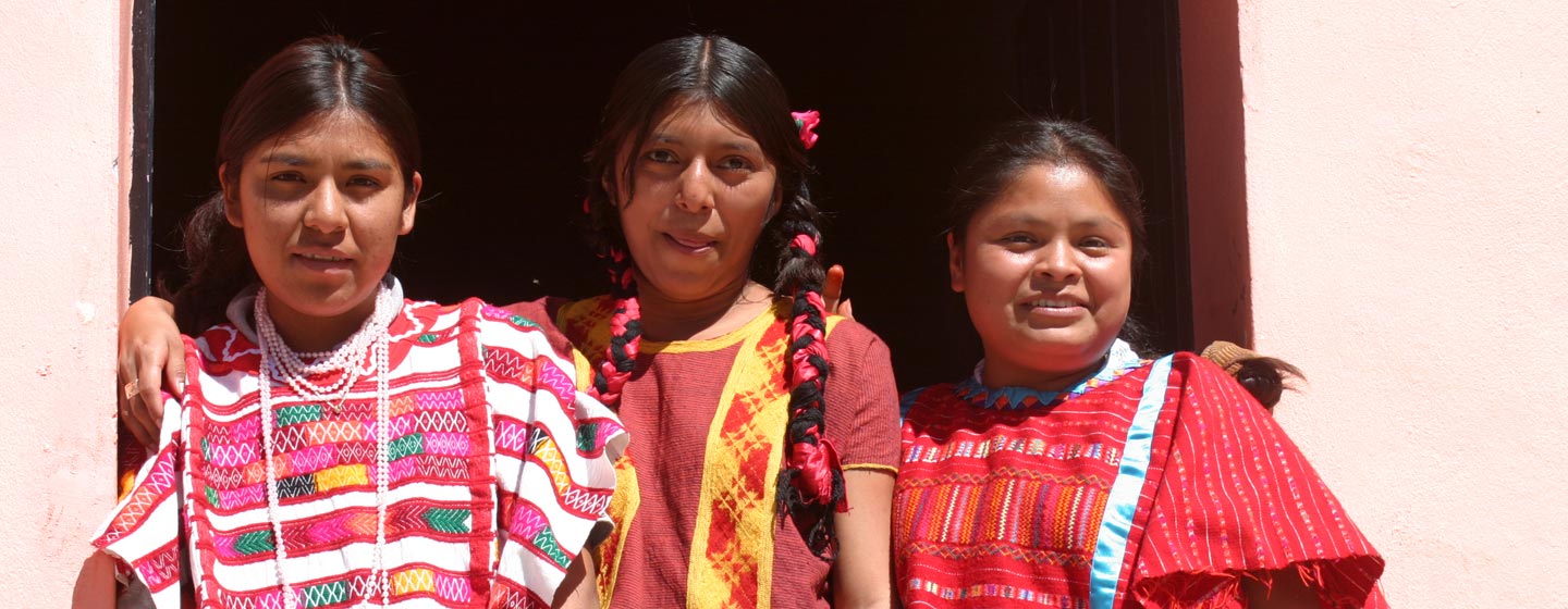 מורות בסמינר למורים במדינת ווחאקה במקסיקו