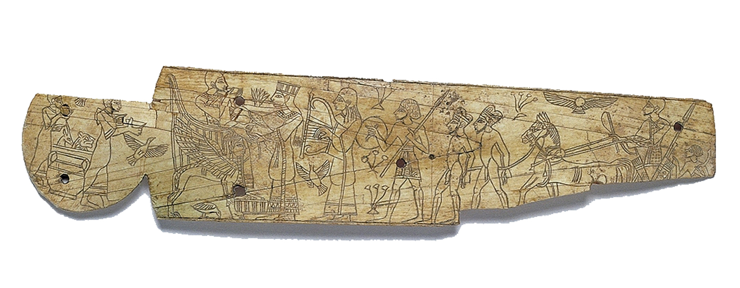 לוח משנהב מהמאה ה-13 לפנה"ס, שנמצא בארמון המלכותי במגידו