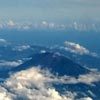 הר הגעש אגונג, צפון מזרח באלי. מבט מן האוויר. צילום: ניסו קדם
