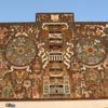 הפסיפס על בנין הספרייה בקמפוס האוניברסיטה האוטונומית של מקסיקו, מקסיקו סיטי, מקסיקו
